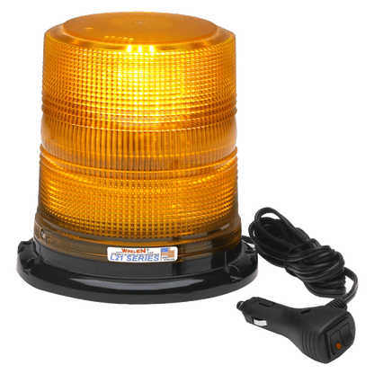 Whelen L21 Super 6.75'' LED High Dome Amber Beacon