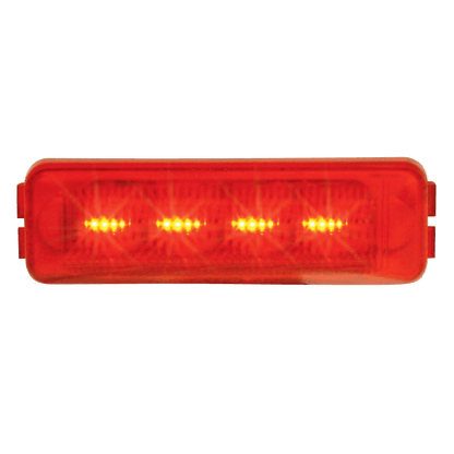 LED Marker Light 4 Inch x 1.5 Inch - Red