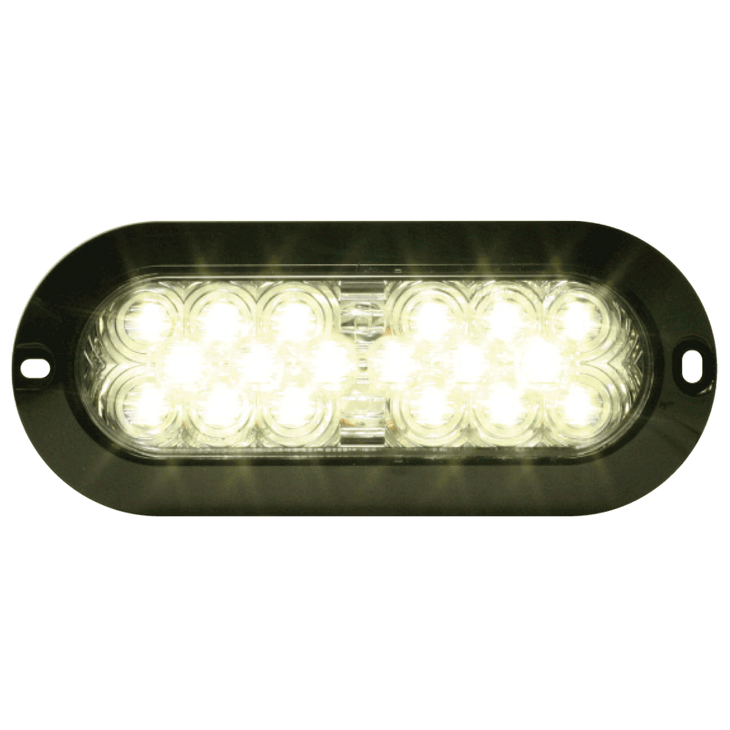 LED Back Up Light Surface Mount Oval