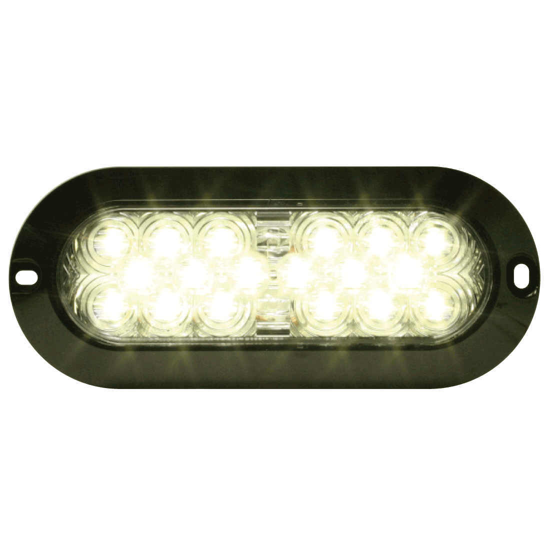 LED Back Up Light Surface Mount Oval