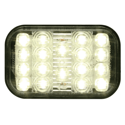 LED Back Up Light Grommett Mount Rectangular