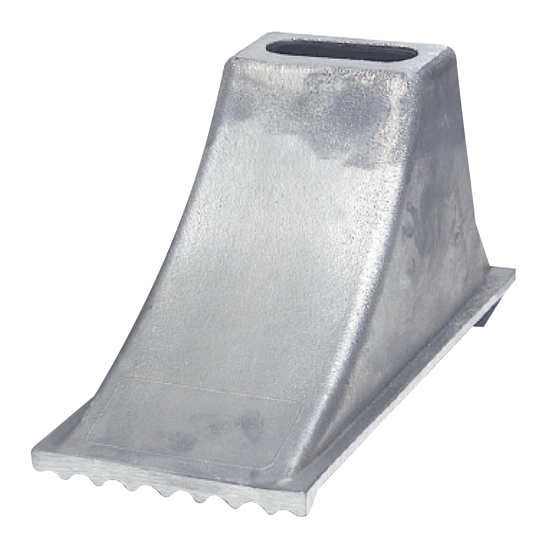 Large Aluminum Chock - 7.25"H x 8"W x 15"D