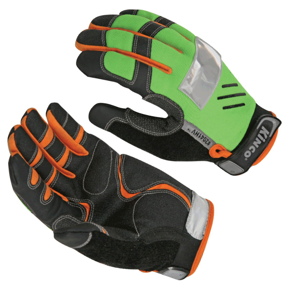 High-Viz Monarch Work Gloves - Pair - Large