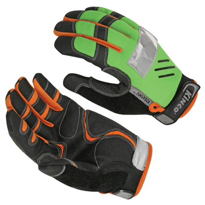 High-Viz Monarch Work Gloves - Pair - Large