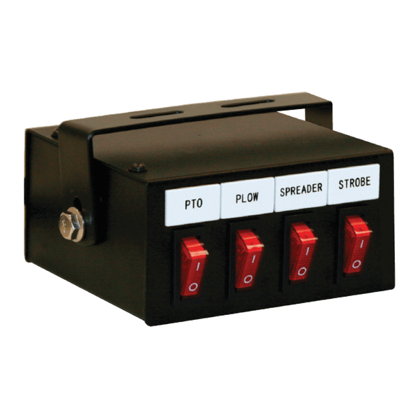 Four Function Illuminated Rocker Switch Box