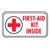 First Aid Kit Inside Decal