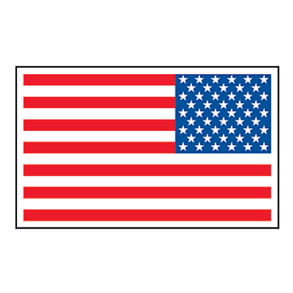 U.S. Flag Decal - Left