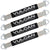 VULCAN Tie Down Axle Straps with Wear Pad - 3,300 Pound Safe Working Load