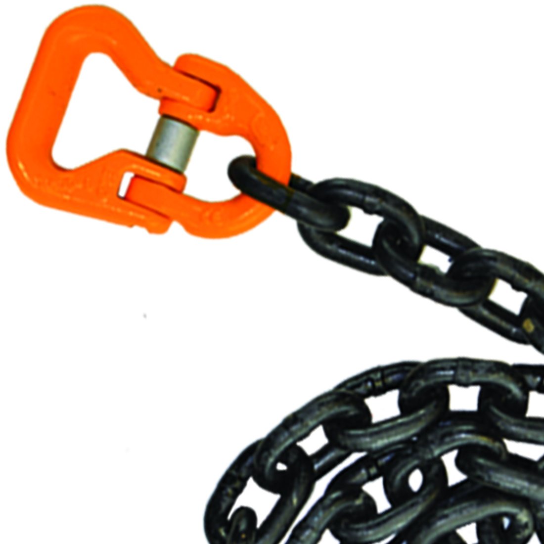 VULCAN Front Axle Chain and Binder Kit - Grade 80 - 7,100 Pound Safe Working Load - Includes 2 Chains and 1 Matching Binder