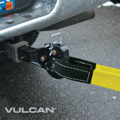 VULCAN Tow Straps with Reinforced Eyes - 4 Inch