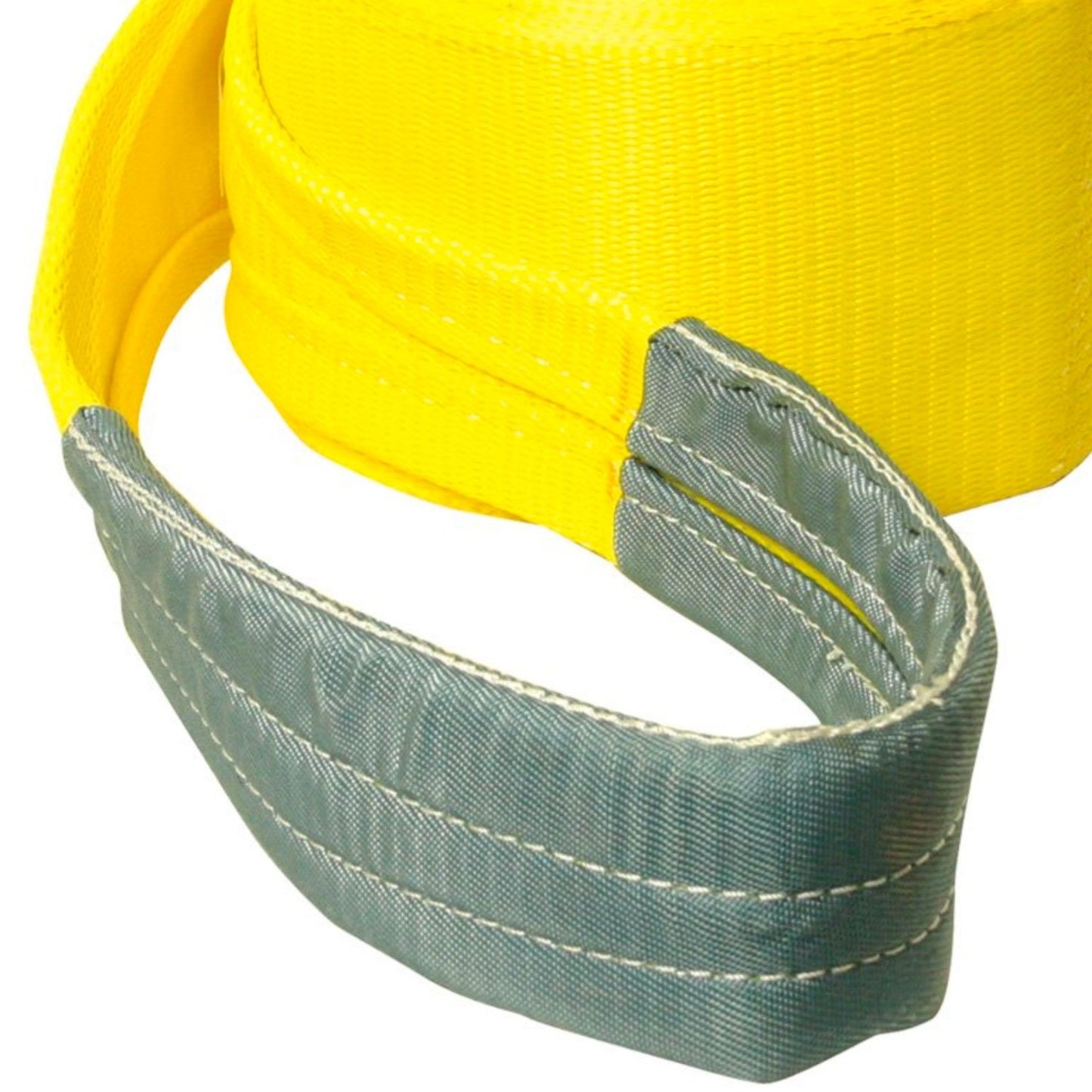 VULCAN Tow Strap with Reinforced Eyes - Heavy Duty - 6 Inch x 30 Foot - 2 Pack - 15,000 Pound Towing Capacity