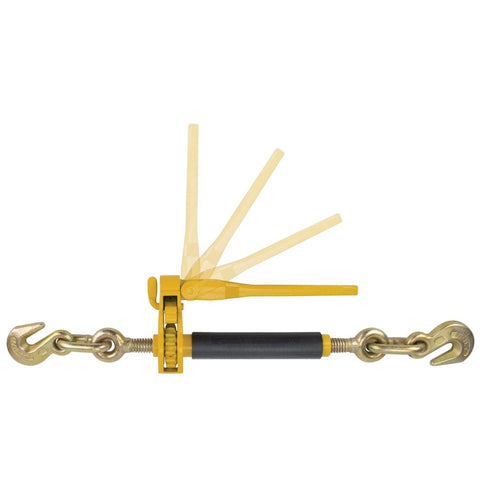 VULCAN Chain and Binder Kit - Grade 80 - 1/2 Inch x 20 Foot - Tie Down Loads Weighing Up To 48,000 Pounds