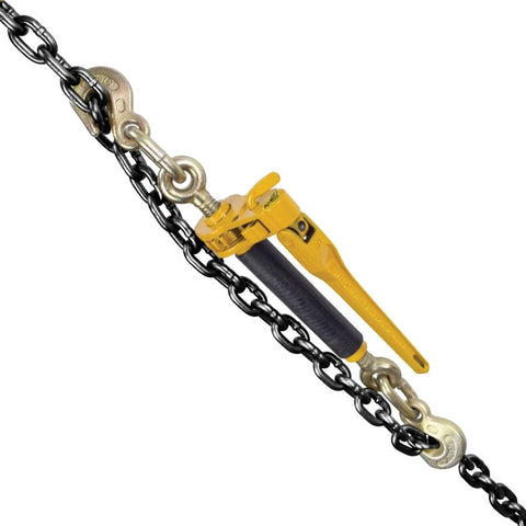 VULCAN Chain and Binder Kit - Grade 80 - 1/2 Inch x 20 Foot - Tie Down Loads Weighing Up To 48,000 Pounds