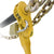 VULCAN Chain and Binder Kit - Grade 80 - 1/2 Inch x 10 Foot - Tie Down Loads Weighing Up To 48,000 Pounds