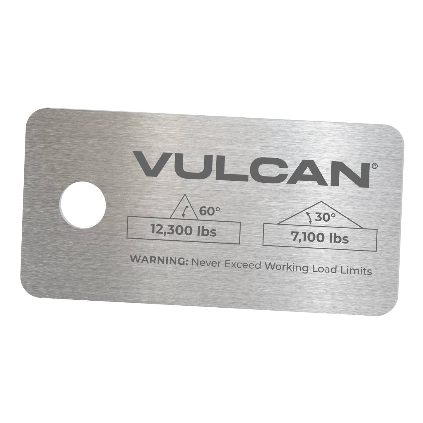 VULCAN Alloy Towing Chain Bridle - Grade 80 - 48 Inch - PROSeries - 12,000 Pound Safe Working Load