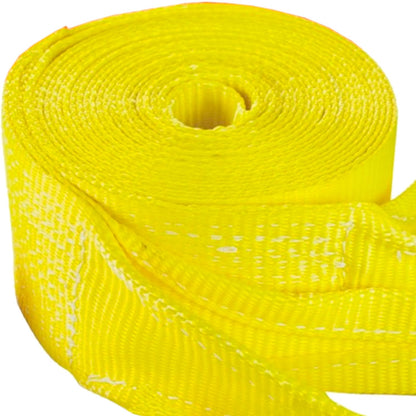 VULCAN Heavy Duty Tow Strap Kit - Includes 3 Inch x 30 Foot Tow Strap, Heavy Duty Shackles, and Storage Bag - 7,500 Lbs. Towing Capacity