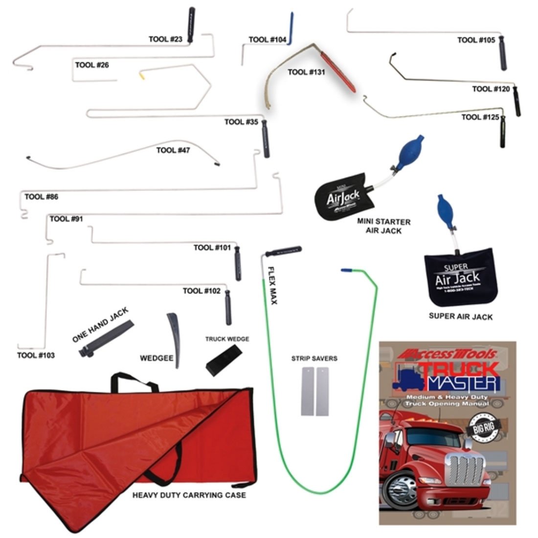 Truck Master Access Tools Set