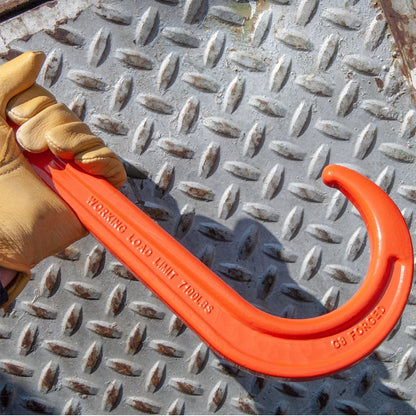 VULCAN Tow Chains - Forged Long J-Hook Alloy - Grade 80 - PROSeries - 7,100 Pound Safe Working Load