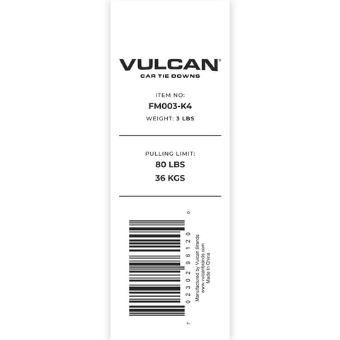 VULCAN Heavy Duty Magnet For Wire Loop Flags - 4 Pack