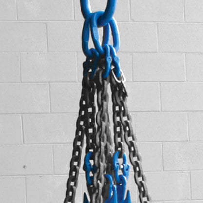 VULCAN Single Chain Slings with Grab Hooks - 9/32 Inch - Grade 120 - 10 Feet