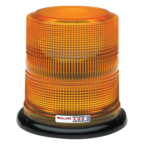 LED Class 2 High Dome Amber Beacon - Permanent Mount