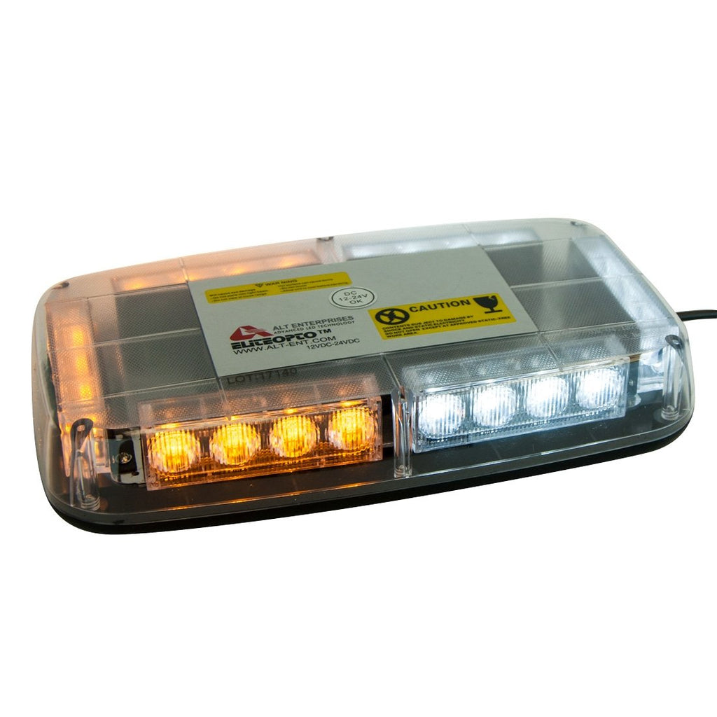 Alt Amber/White Emergency Warning LED Mini Bar