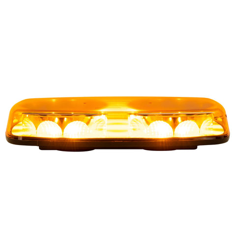 VULCAN Magnetic Amber LED Mini Light Bar - Class 2 - For Oversize Loads, Trucks, Trailers, SUVs, and Pilot Cars