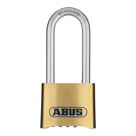 180Ib/50 - 2 1/2 Inch - Brass Combination Lock