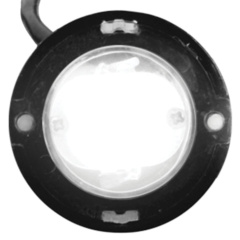 10-Watt LED Button Strobe - White