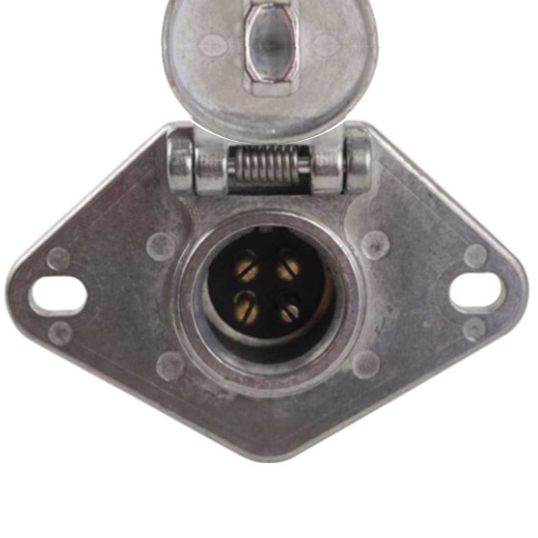 Socket For Tow Lights with Wire Guard - 4-Wire