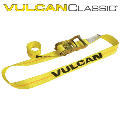 VULCAN Ratchet Style Lashing Strap - 2 Inch x 30 Foot