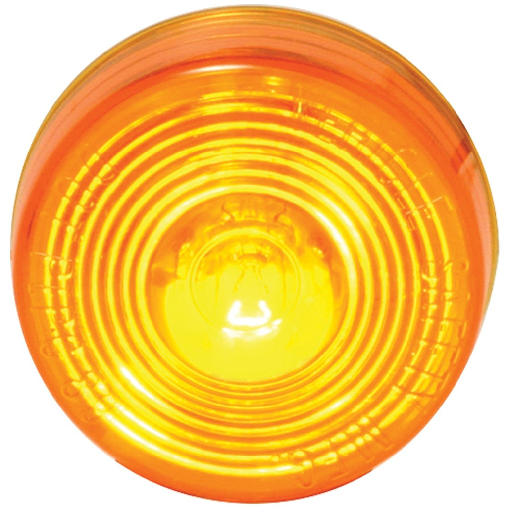 Marker Light 2 Inch Round Incandescent - Amber