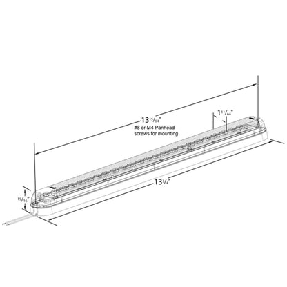 Slimlite 13.75'' LED Courtesy Lamp