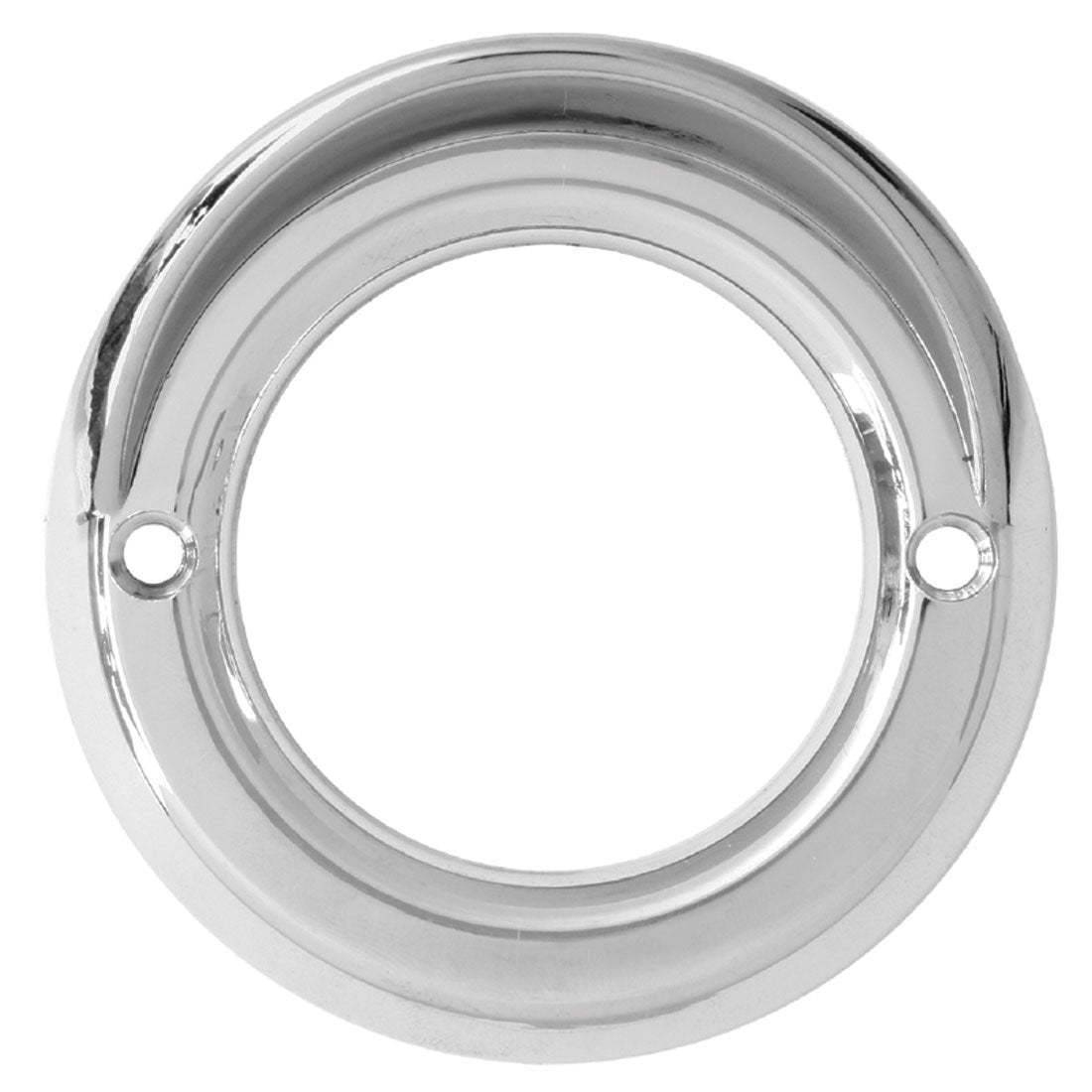 Chrome Plastic Cover - 2.5 Inch Round - No Visor