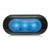 Maxxima LED Flashing Light 3-LED Blue Clear Lens