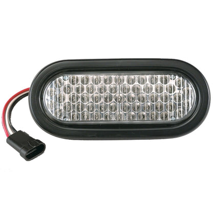 Flashing LED Warning Light - 6" Oval