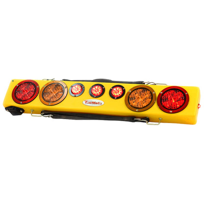 Towmate 36 Inch Wireless Wide Load Light Bar with Strobes - 4 Pin Round