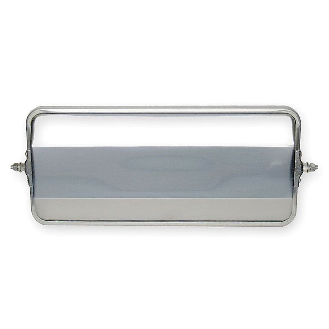 Truck Mirror 7 Inch x 16 Inch Angle Back - Stainless