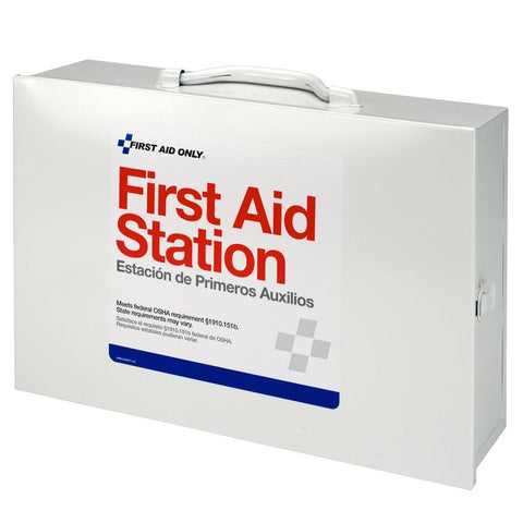 2 Shelf Industrial First Aid Station