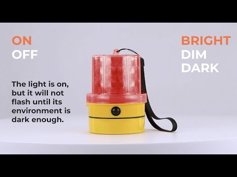 VULCAN Red LED Emergency Warning Beacon