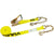 VULCAN Ratchet Strap with Chain Anchors - 2 Inch - 3,600 Pound Safe Working Load