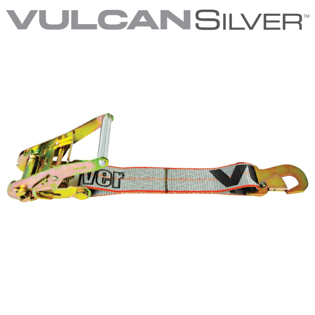 VULCAN Ratchet Short End with Eagle Snap Hook - Silver Series