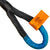 VULCAN Off-Road Recovery Rope - 7/8 Inch x 20 Foot - Blue Eyes - 28,600 Pound Breaking Strength - Includes Vented Storage Bag