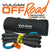 VULCAN Off-Road Recovery Rope - 7/8 Inch x 20 Foot - Blue Eyes - 28,600 Pound Breaking Strength - Includes Vented Storage Bag