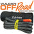 VULCAN Off-Road Recovery Rope - 1-1/4 Inch x 30 Foot - Orange Eyes - 52,300 Pound Breaking Strength - Includes Vented Storage Bag