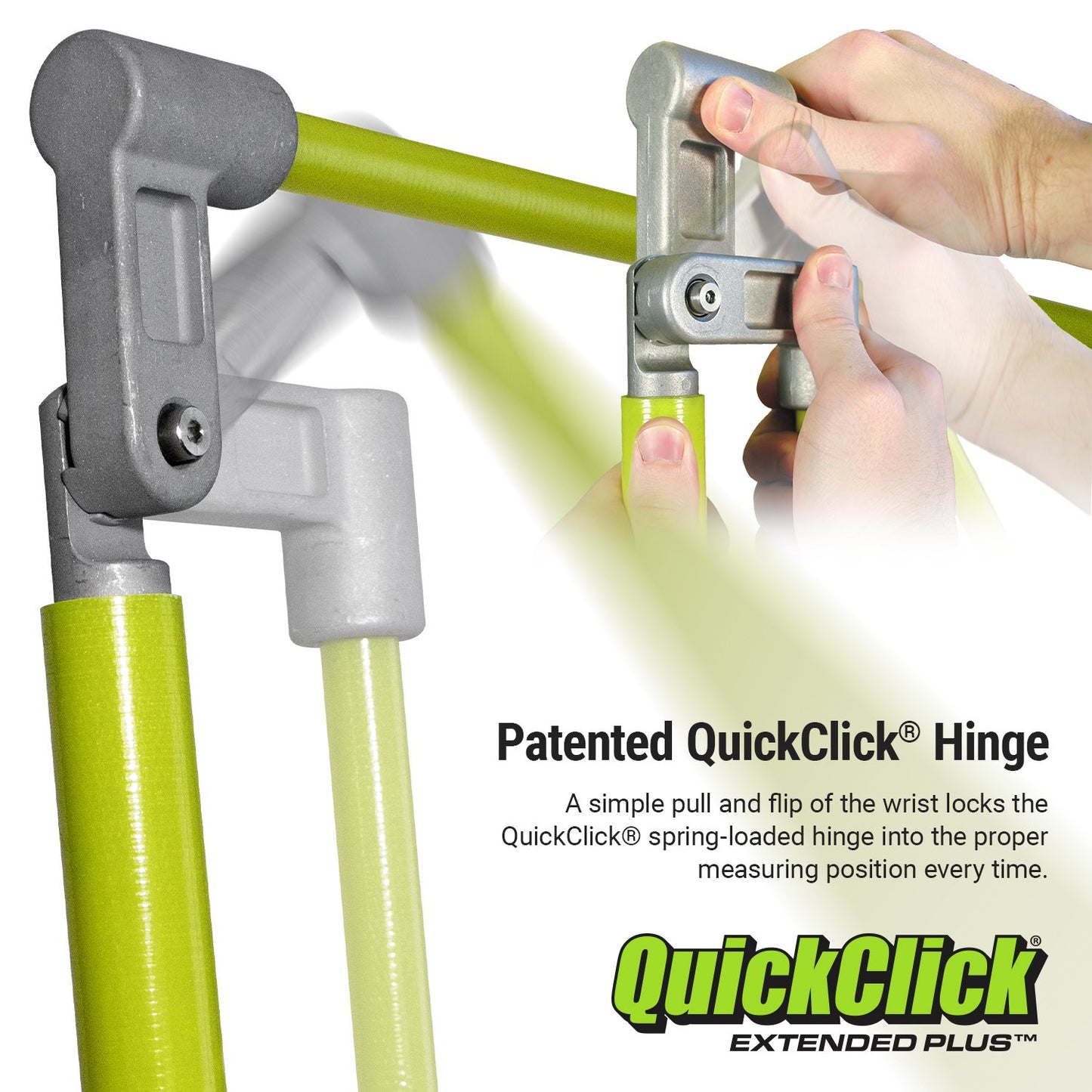 QuickClick Extended Plus™ Load Height Measuring Stick – Measures Up To 20 Feet – Measure Your Load Before You Hit The Road™