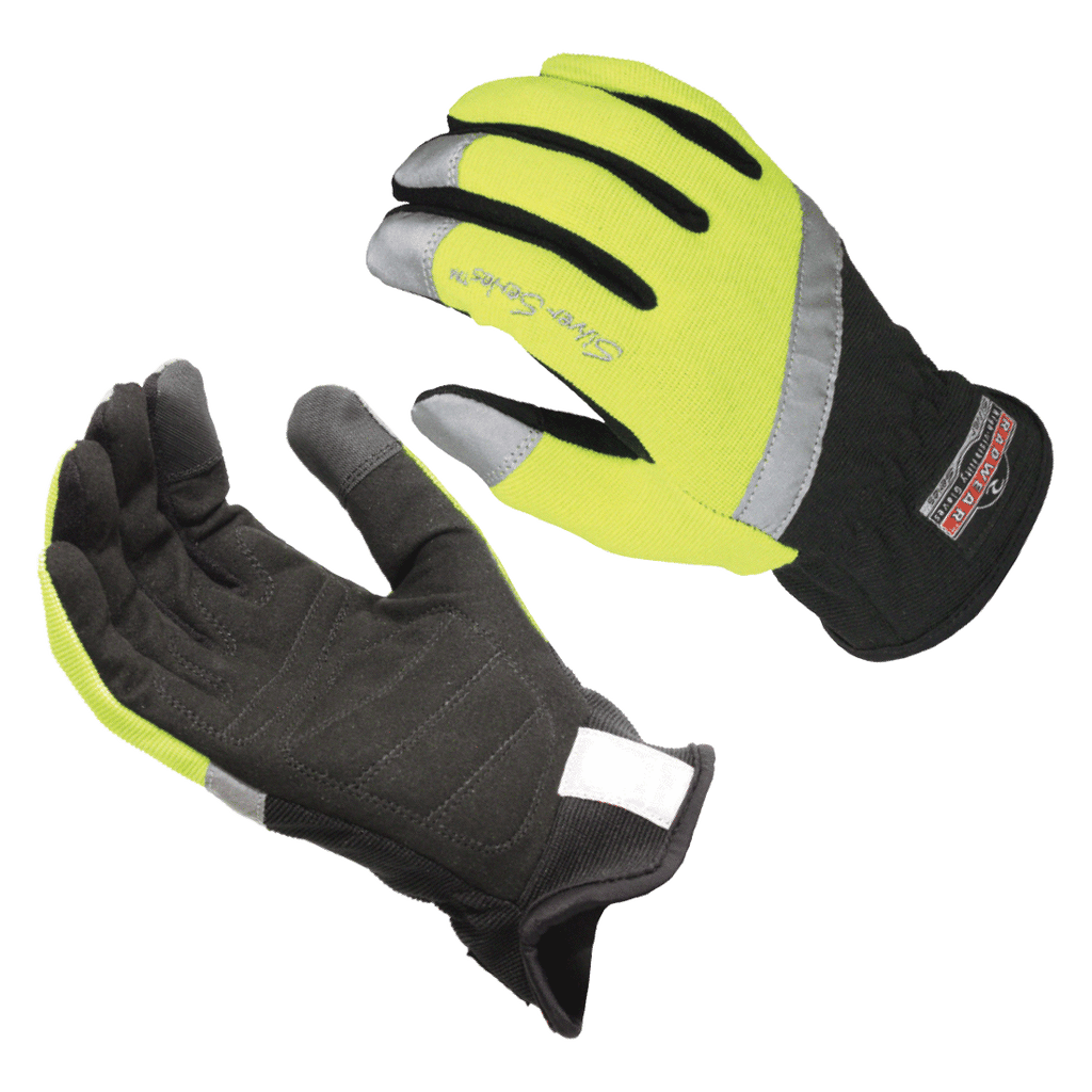 Radwear High-Viz Work Gloves - Pair - Large