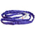 VULCAN Round Sling - Light Duty - 6 Foot - Purple - Safe Working Load of 2,600 lbs. (V), 2,100 lbs. (C) and 5,200 lbs. (B)