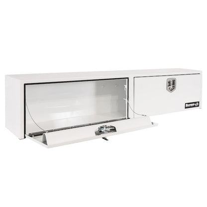 White Steel Double-Door Underbody Toolbox - 13"D x 16"H x 72"L