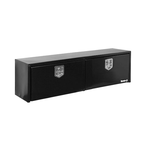 Black Steel Double-Door Top Side Toolbox - 16